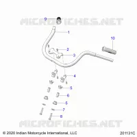 STEERING, MANUBRIO MONTAGGIO AND GRIPS