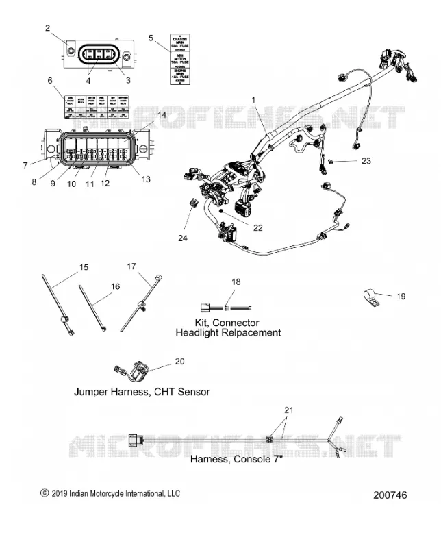 ELETTRICO, WIRE HARNESS