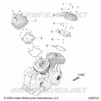 MOTORE, ROCKER COVERS