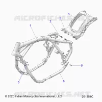 CHASSIS, TELAIO ASM.