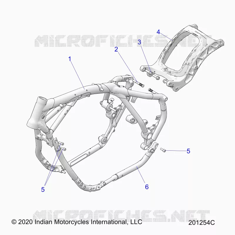 CHASSIS, TELAIO ASM.