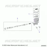 FRENO POSTERIORE, MASTER CYLINDER