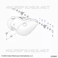 SISTEMA DI ALIMENTAZIONE CARBURANTE, FUEL TANK MOUNTING