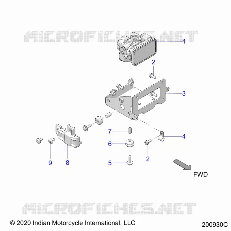 FRENOS, ABS MODULE ASM.
