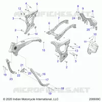 CHASSIS, TELAIO ASM.