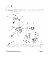 SISTEMA DI ALIMENTAZIONE CARBURANTE, FUEL CLAM SHELL/THROTTLE BODY