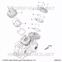 MOTORE, ROCKER COVERS