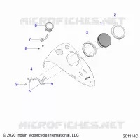 ELETTRICO, INSTRUMENT CLUSTER