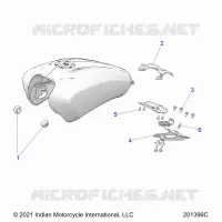 SISTEMA DI ALIMENTAZIONE CARBURANTE, FUEL TANK MOUNTING