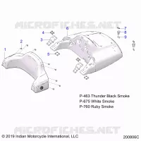 TRONCO LID AND BACKREST ASM.