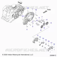 MOTORE, CAM SHAFTS AND GEARS