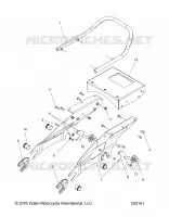 CHASSIS, LEATHER TRUNK MOUNTING
