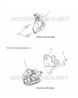 BRAKES, PINZA FRENO ANTERIORE / POSTERIORE