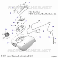 SISTEMA DI ALIMENTAZIONE CARBURANTE, FUEL TANK ASM.