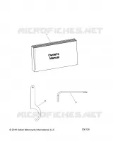 REFERENCES, MANUALE DEL PROPRIETARIO, TOOLS