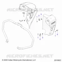 CARENATURA, LOWER, MOUNTING