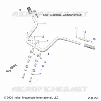 STEERING, MANUBRIO MONTAGGIO AND GRIPS