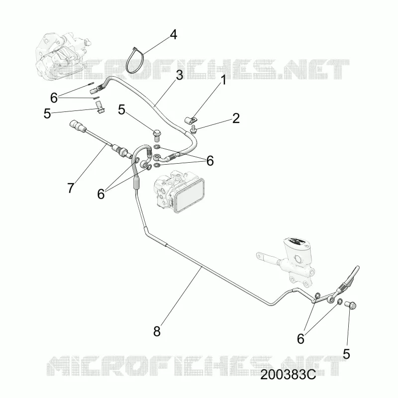FRENOS, FRENO LINE, REAR, ABS