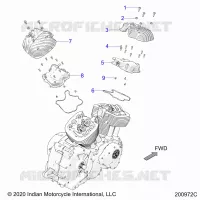 MOTORE, ROCKER COVERS