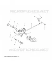 TRASMISSIONE, SHIFT PEDAL AND LINKAGE