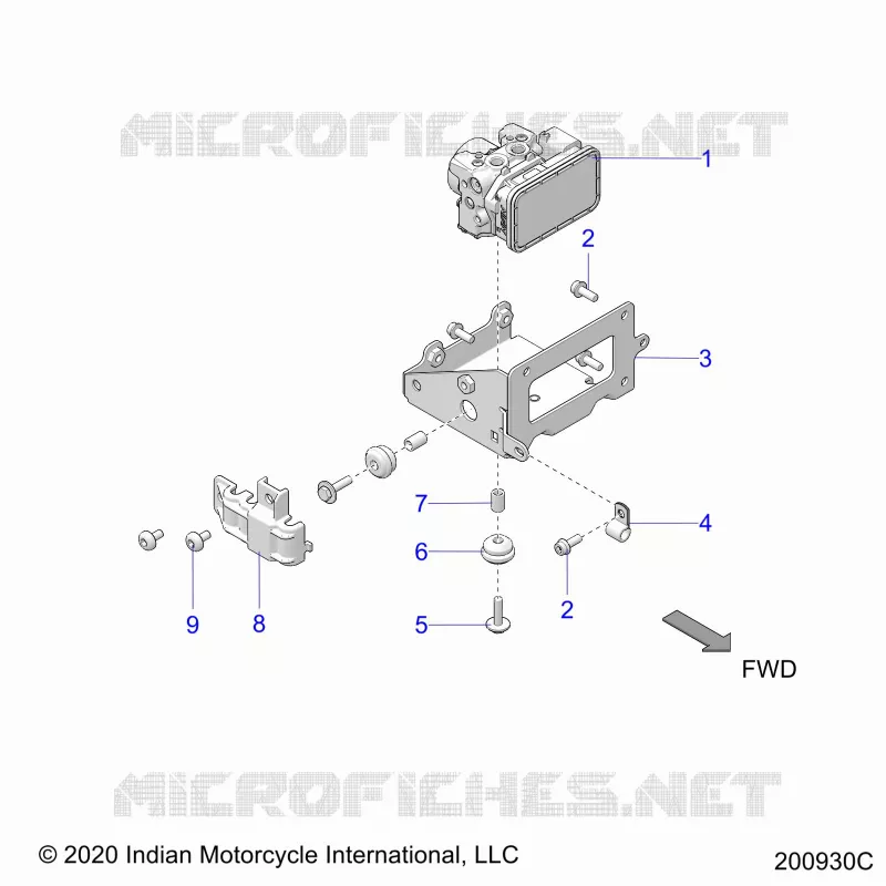 FRENOS, ABS MODULE ASM.