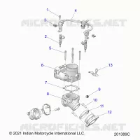 ENGINE, CORPO FARFALLATO/FUEL RAIL