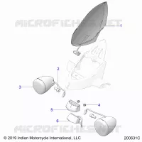 ELETTRICO, TURN SIGNAL, REAR AND TAILLIGHT