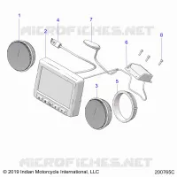ELETTRICO, INSTRUMENT CLUSTER