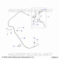 CONTROLS, LEVA FRIZIONE AND CABLE
