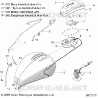 SISTEMA DI ALIMENTAZIONE CARBURANTE, FUEL TANK ASM.