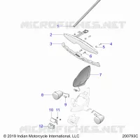 ELETTRICO, REAR TURN SIGNAL, AND TAILLIGHTS