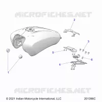 SISTEMA DI ALIMENTAZIONE CARBURANTE, FUEL TANK MOUNTING