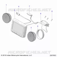 ELETTRICO, INSTRUMENT CLUSTER