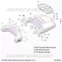 TRONCO LID AND BACKREST ASM.