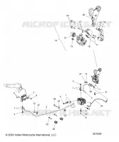 FRENO POSTERIORE ASM., W/ABS