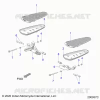 TELAIO, FLOORBOARD, DRIVER