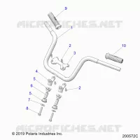 STEERING, MANUBRIO MONTAGGIO AND GRIPS