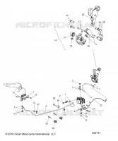 FRENO POSTERIORE ASM., W/ABS