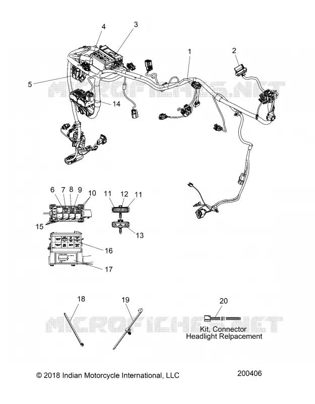 ELECTRICAL, WIRE HARNESS
