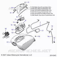 SISTEMA DI ALIMENTAZIONE CARBURANTE, FUEL TANK ASM.