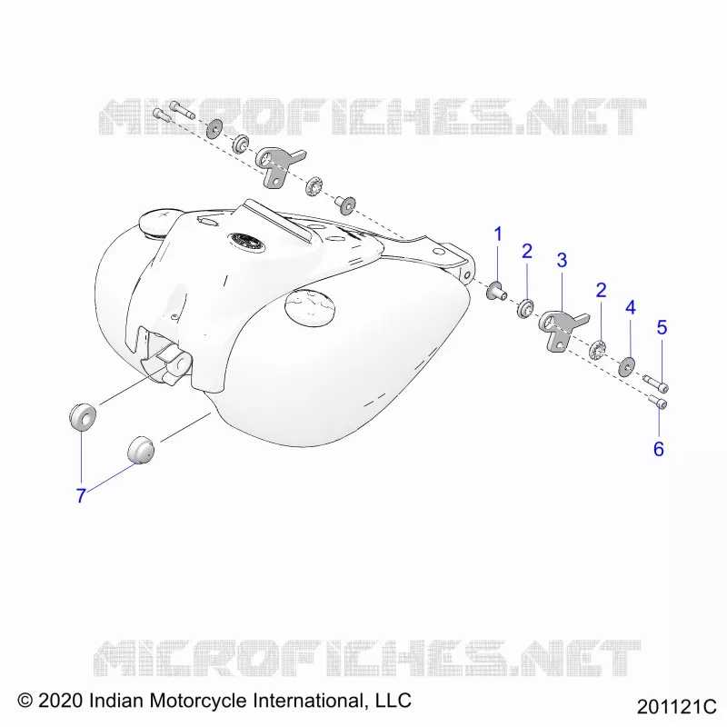 SISTEMA DI ALIMENTAZIONE CARBURANTE, FUEL TANK MOUNTING