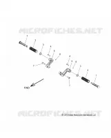 CHASSIS, FOOTPEG, PASSENGER