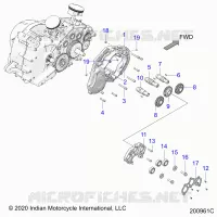 MOTORE, CAM SHAFTS AND GEARS