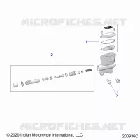 FRENO POSTERIORE, MASTER CYLINDER