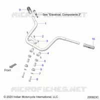 STEERING, MANUBRIO MONTAGGIO AND GRIPS