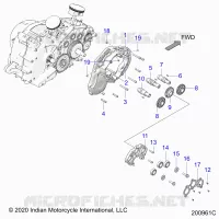 MOTORE, CAM SHAFTS AND GEARS