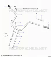 STEERING, MANUBRIO MONTAGGIO AND GRIPS