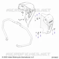 CARENATURA, LOWER, MOUNTING