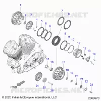 TRASMISSIONE, CLUTCH AND PRIMARY DRIVE