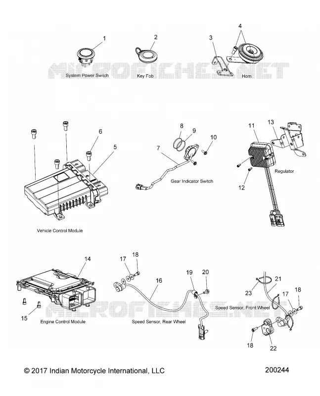 ELETTRICO, COMPONENTS 1